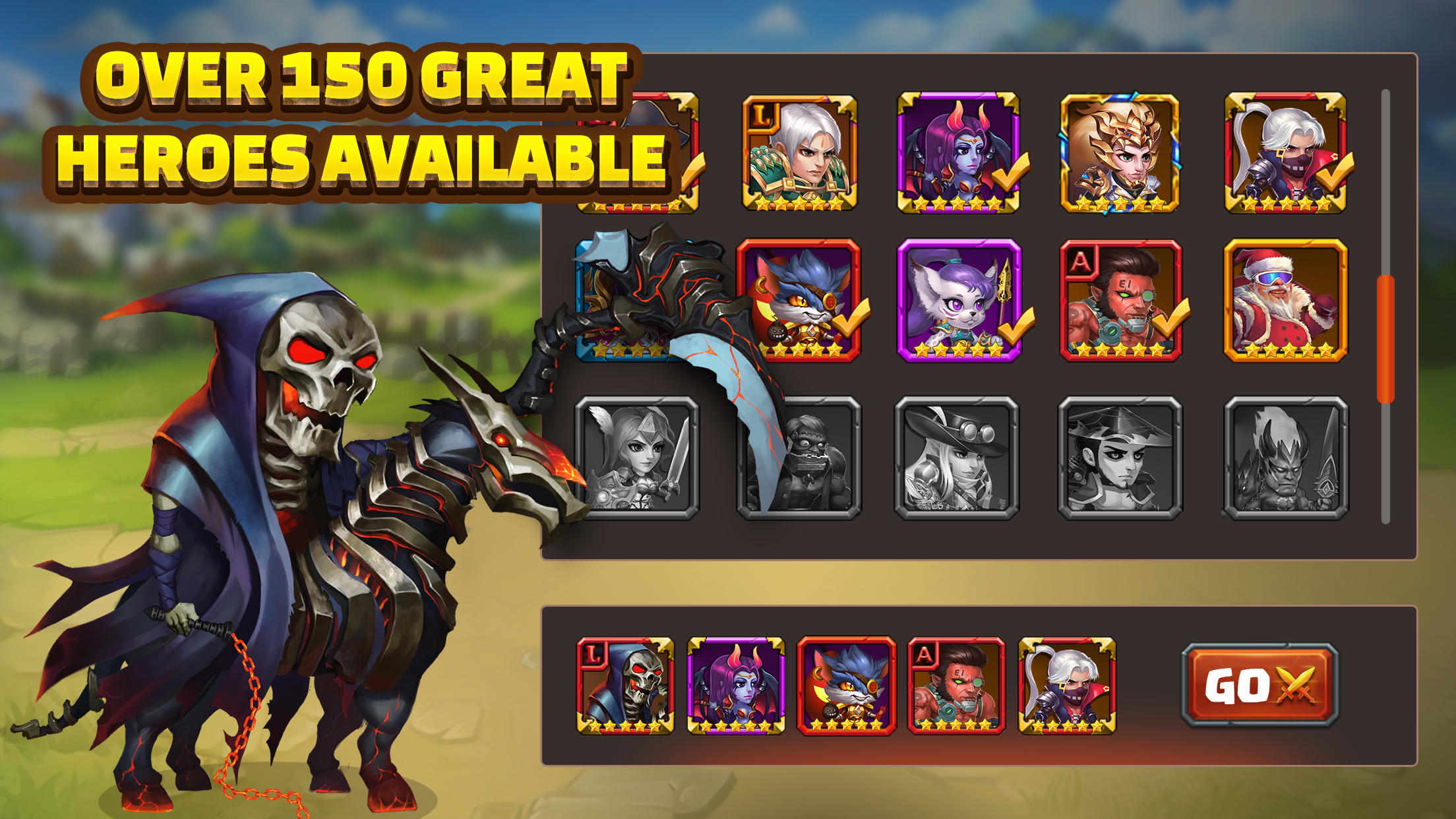 Screenshot of Heroes Charge HD