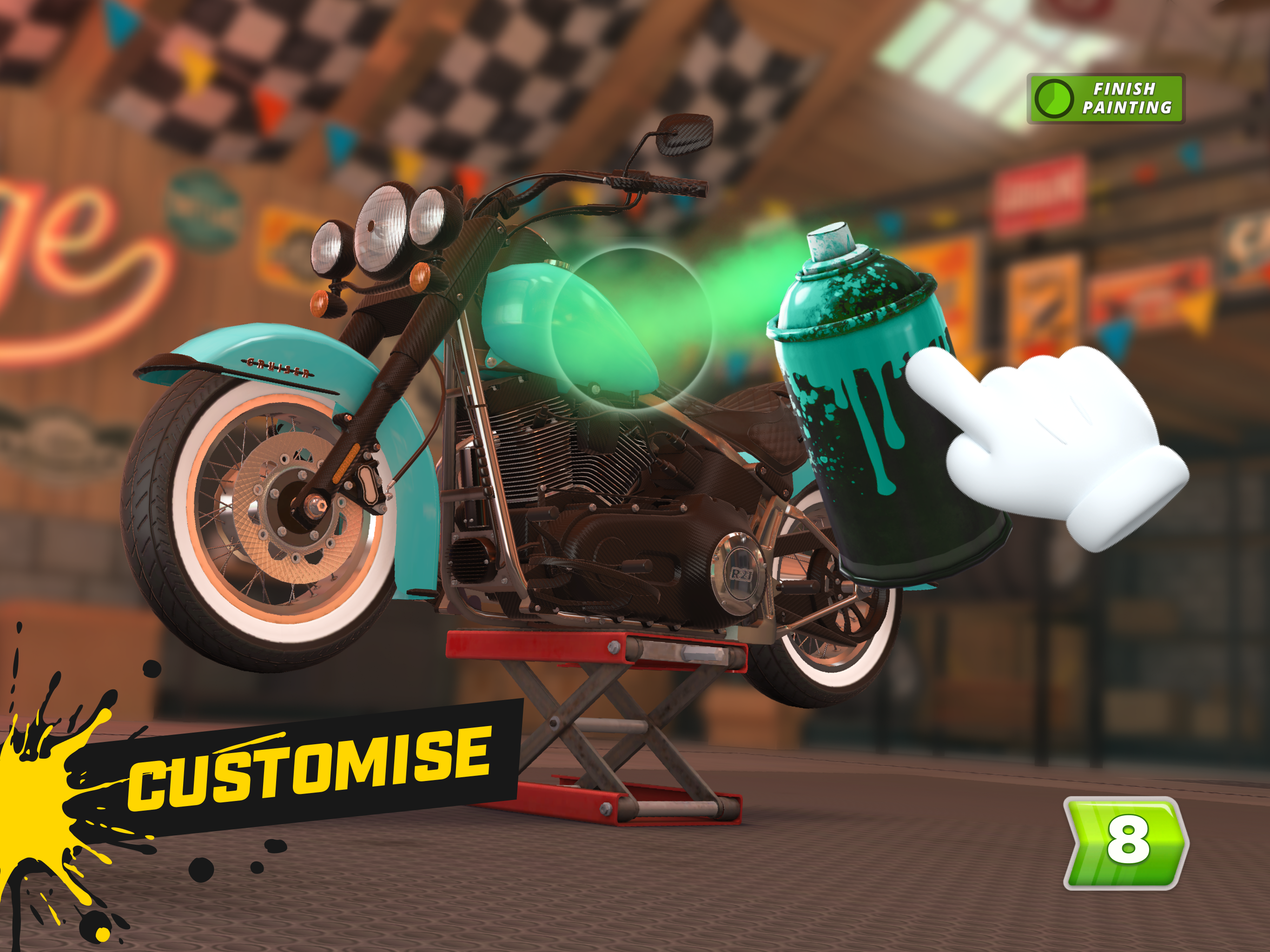 Bike Mechanic Game Screenshot