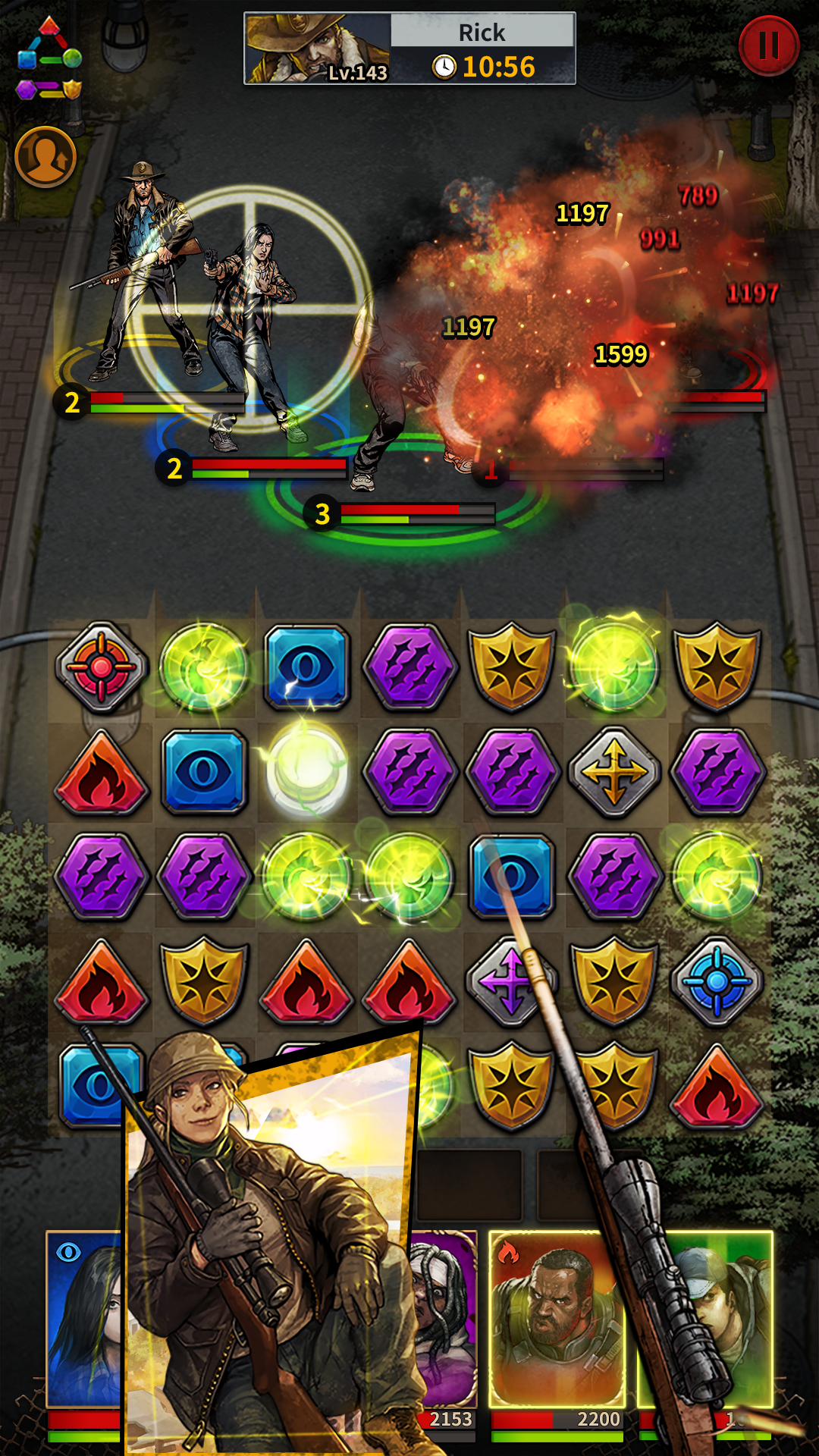 Screenshot 18 of The Walking Dead Match 3 Tales 