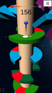 Helix Jump Ball Game Screenshot