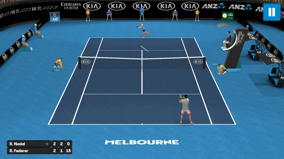Australian Open Game 게임 스크린 샷