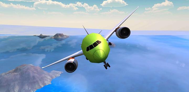 Banner of Airplane Flight Pilot Simulator 2019 - Air Flight 1.0