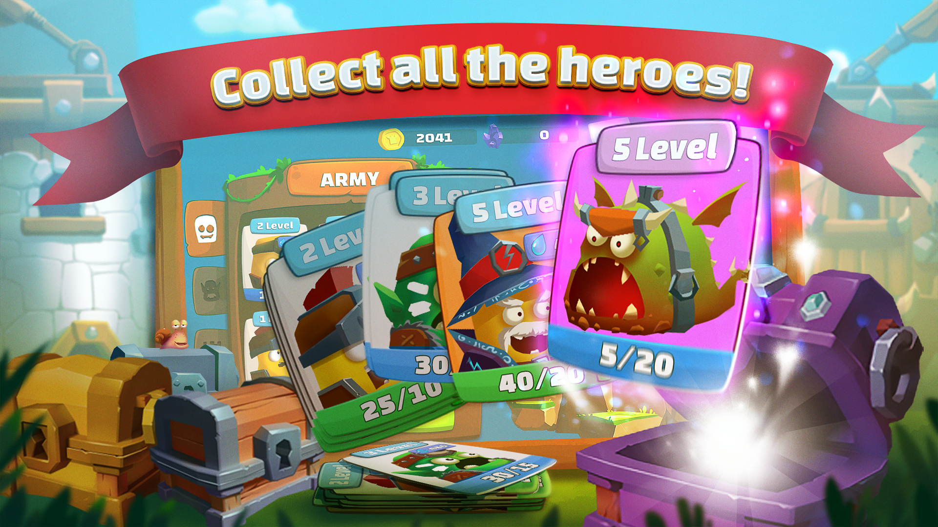 Tower Rush - online pvp strategy Game Screenshot