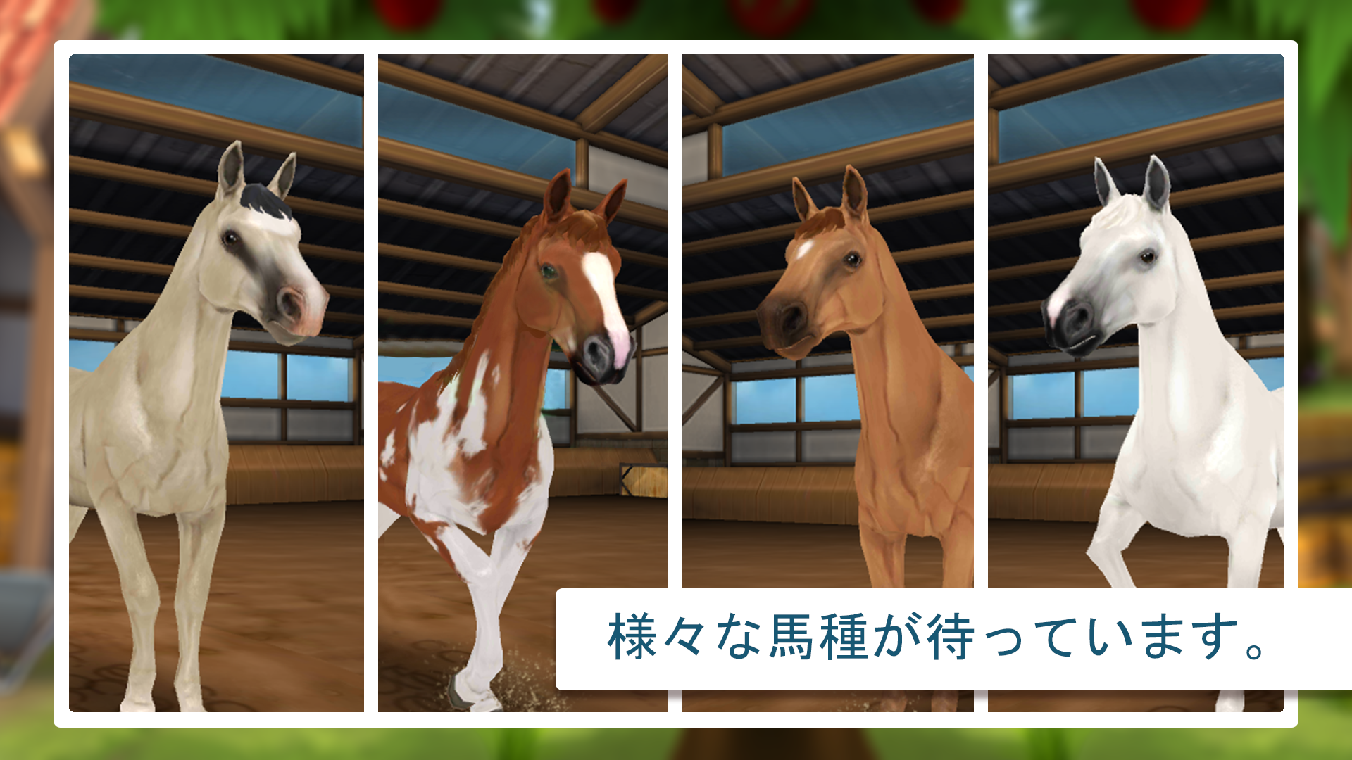 Horse Hotel - 馬のお世話 ゲームのスクリーンショット