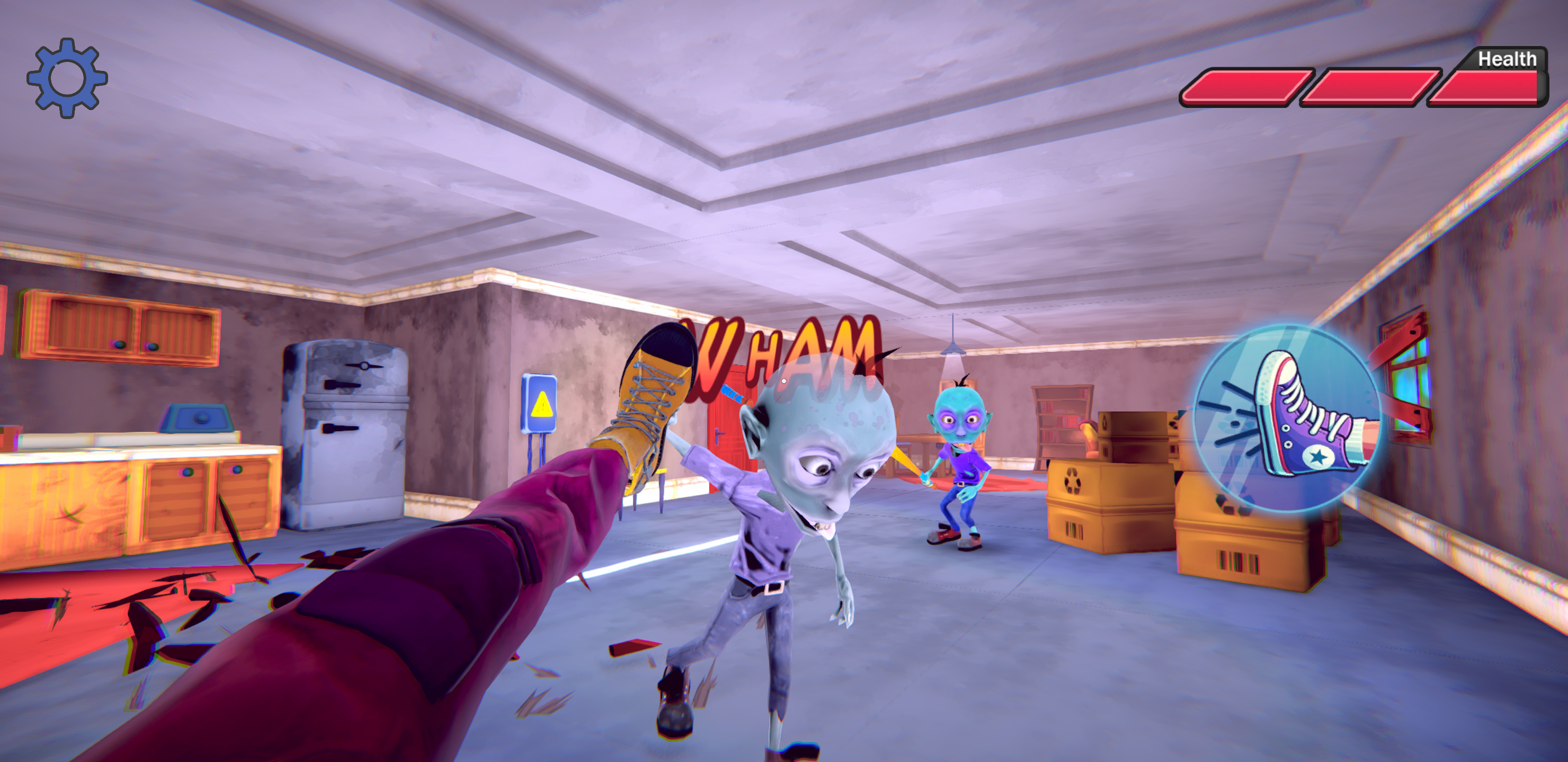 Kick Strike: Power Blast Game Screenshot