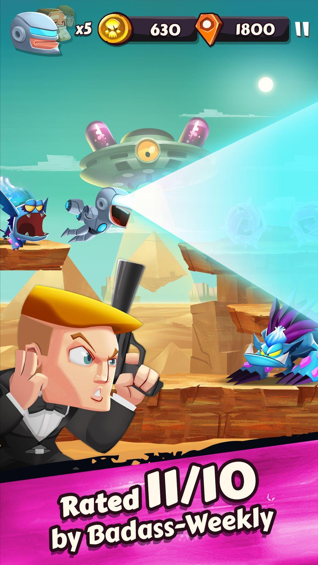 Band of Badasses: Run & Shoot Game Screenshot
