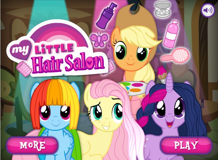 Screenshot of My Little Pony Hair Salon - Magic Princess