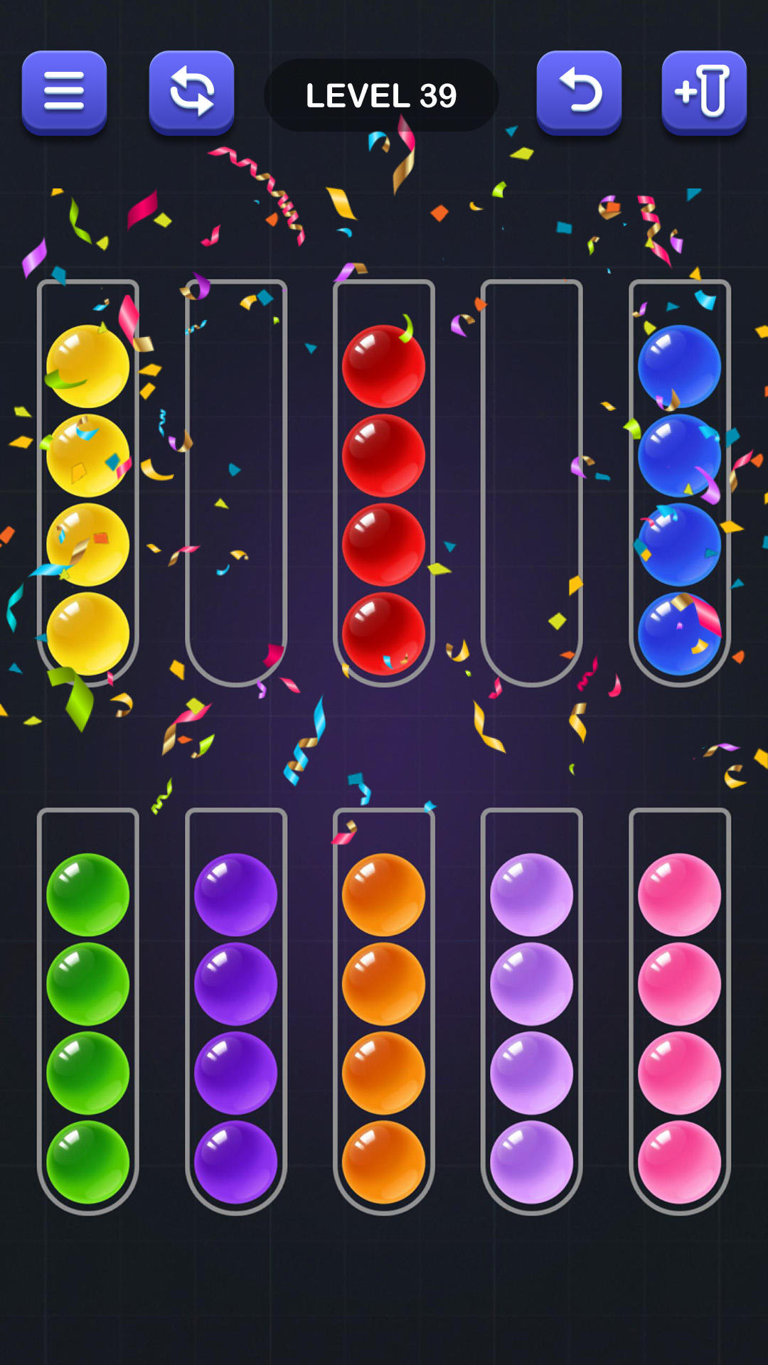 Ball Sort Game - Color Puzzle Game Screenshot