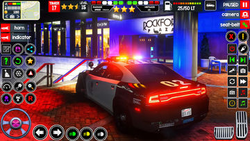 US Cop Car Thief Chase Game 3d Game Screenshot