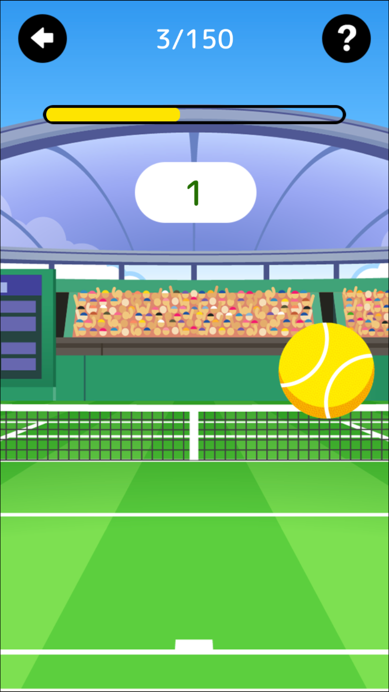 スマッシュヒットテニス screenshot game