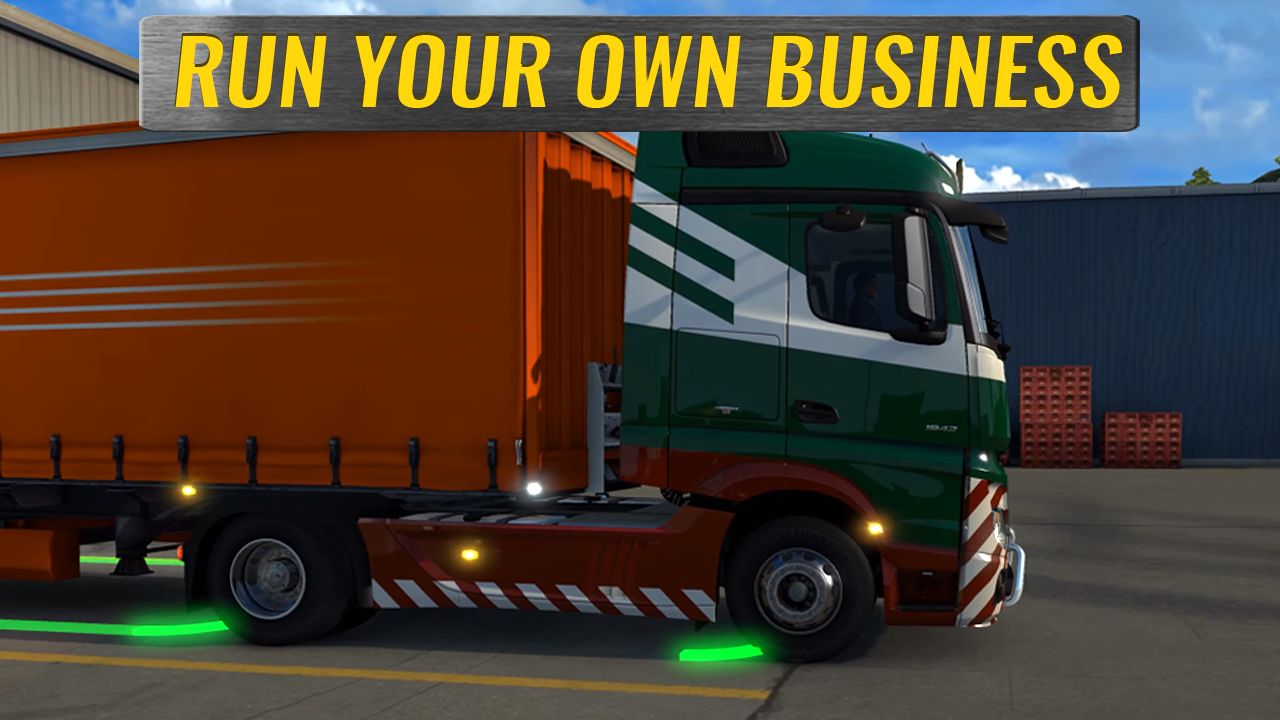 Screenshot of Europe Truck Simulator 2