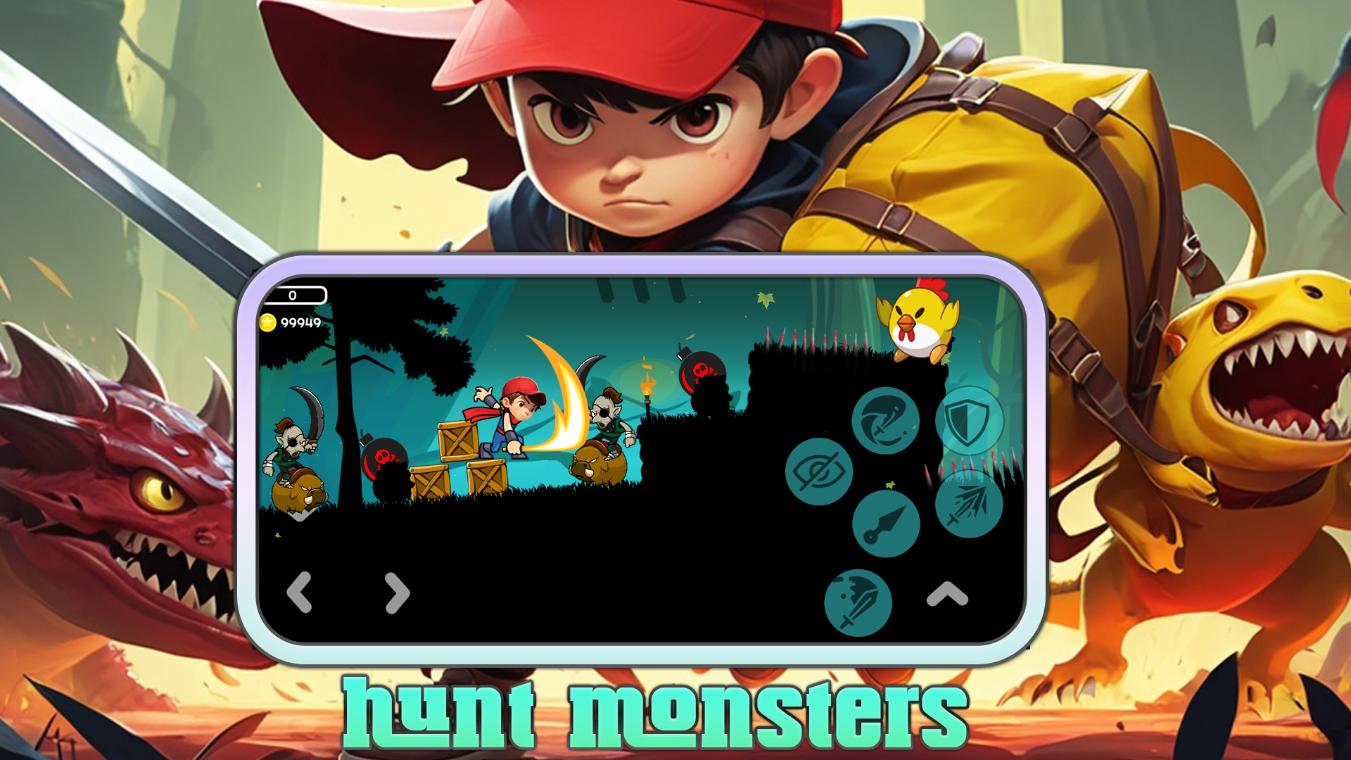 Sword And shield Path: Go Game Screenshot