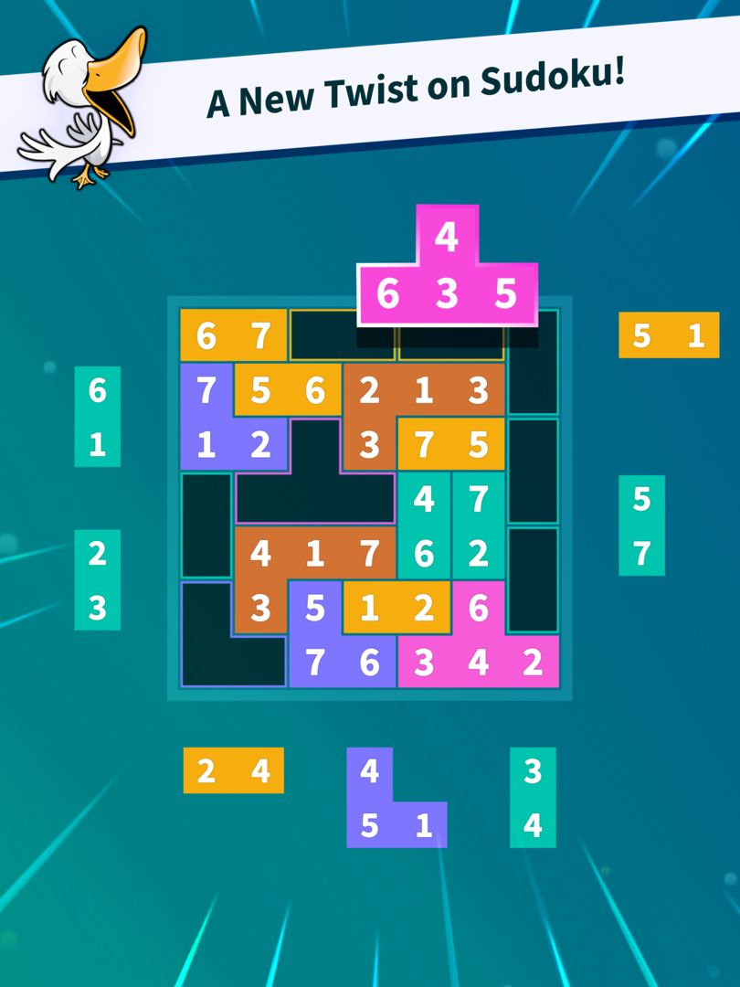 Screenshot of Flow Fit: Sudoku