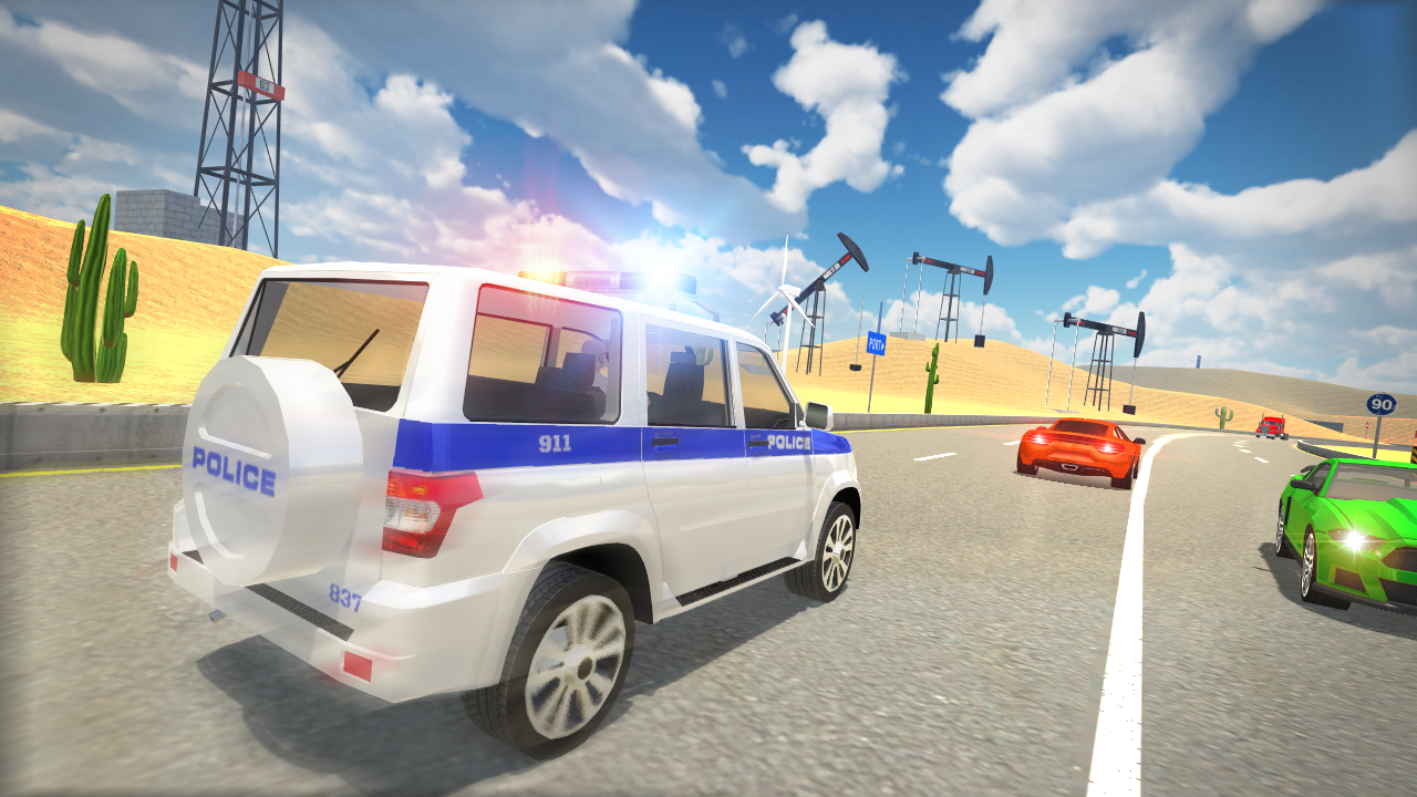 Offroad Patriot Game Screenshot