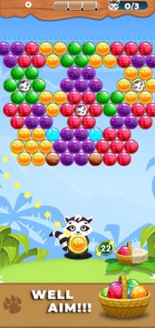 Bubbly Panda Rescue Game Screenshot