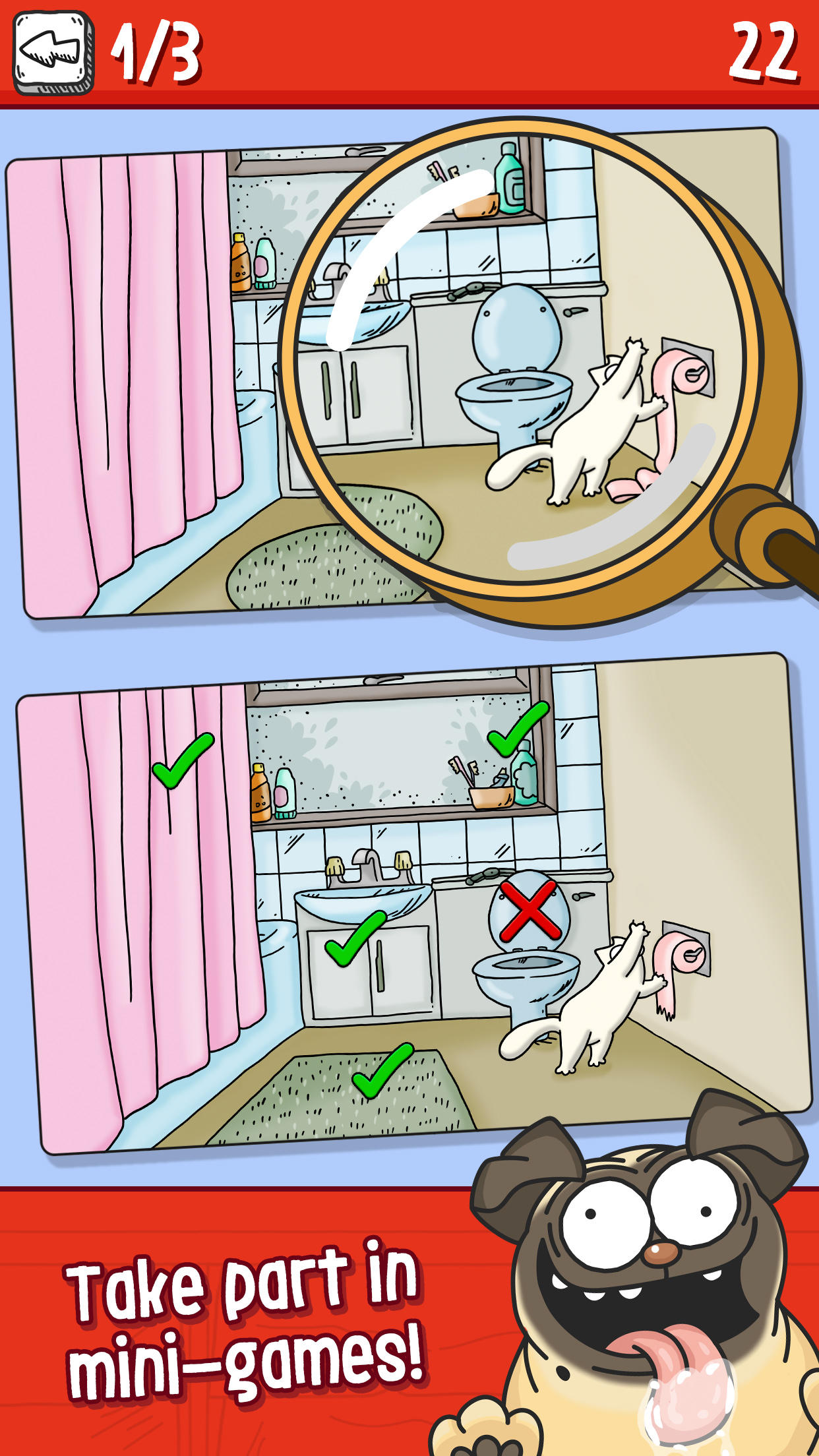 Simon's Cat - Crunch Time Game Screenshot