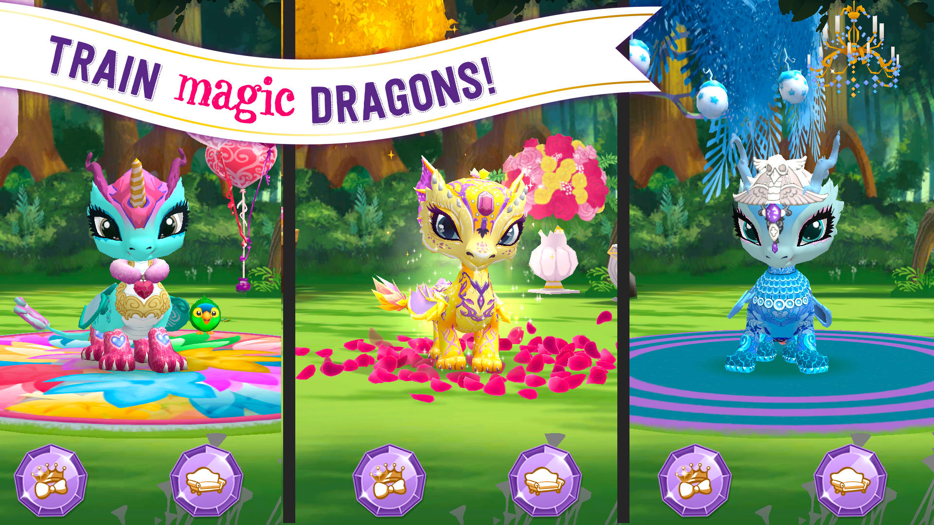 Baby Dragons: Ever After High™ Game Screenshot