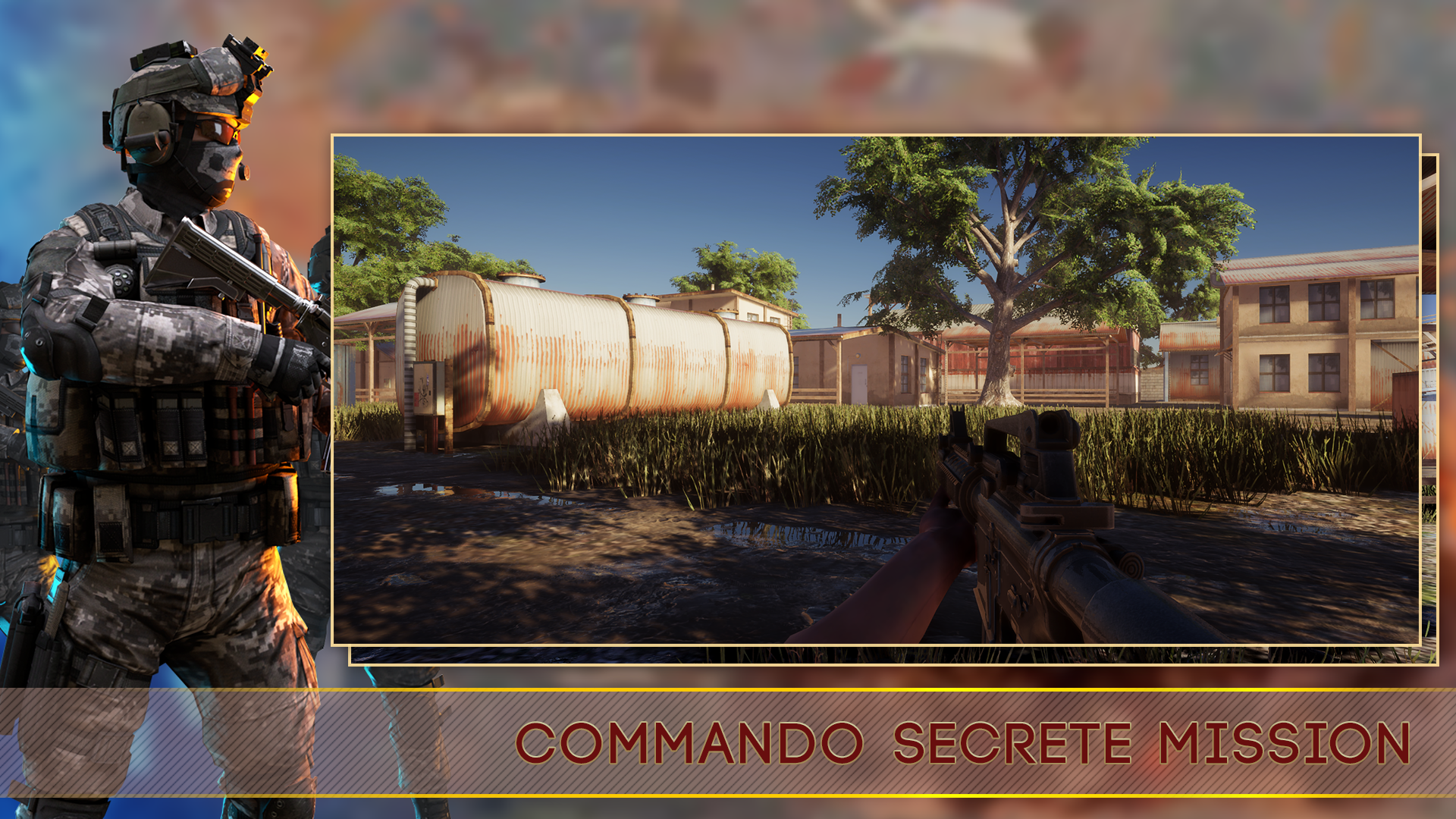 Screenshot of Commando Strike Secret Mission Real FPS 2021