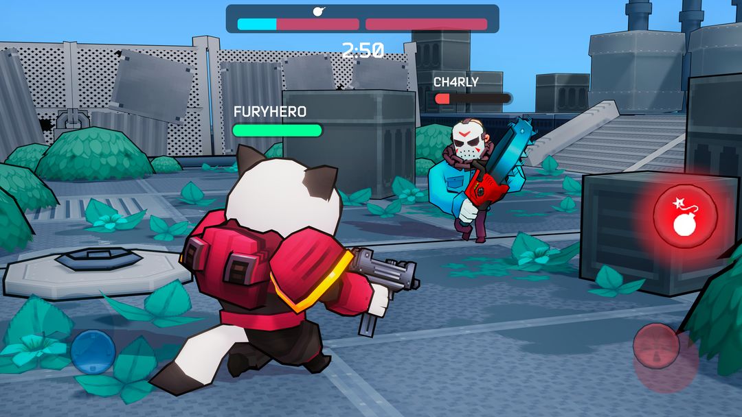 Screenshot of Fury Wars online shooter games