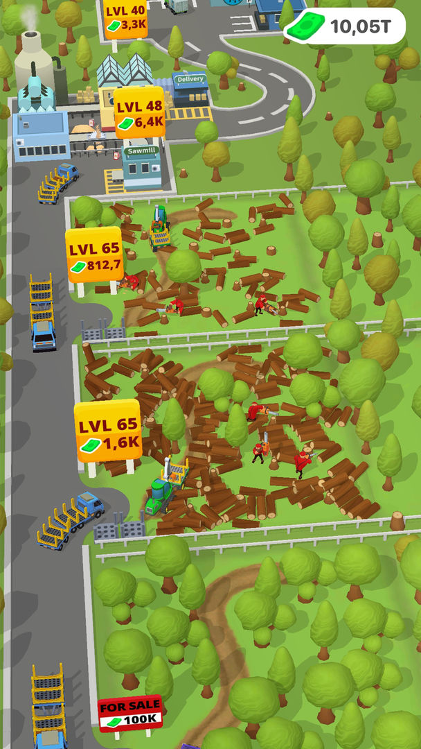 Screenshot of Idle Forest Empire