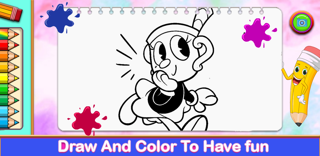 Cup Coloring Head Game Screenshot