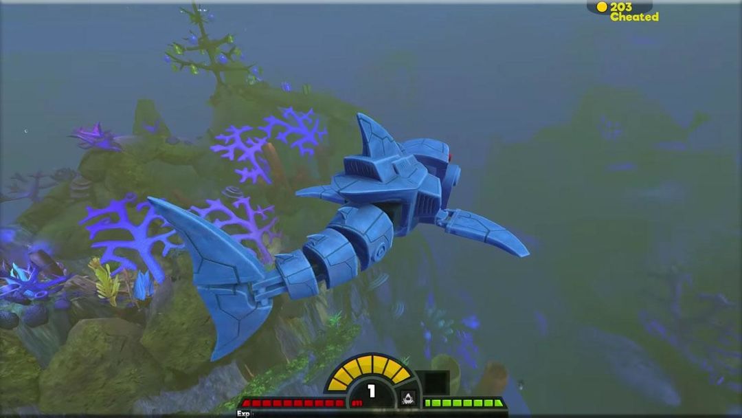 Screenshot of Feed grow Monster fish adventure