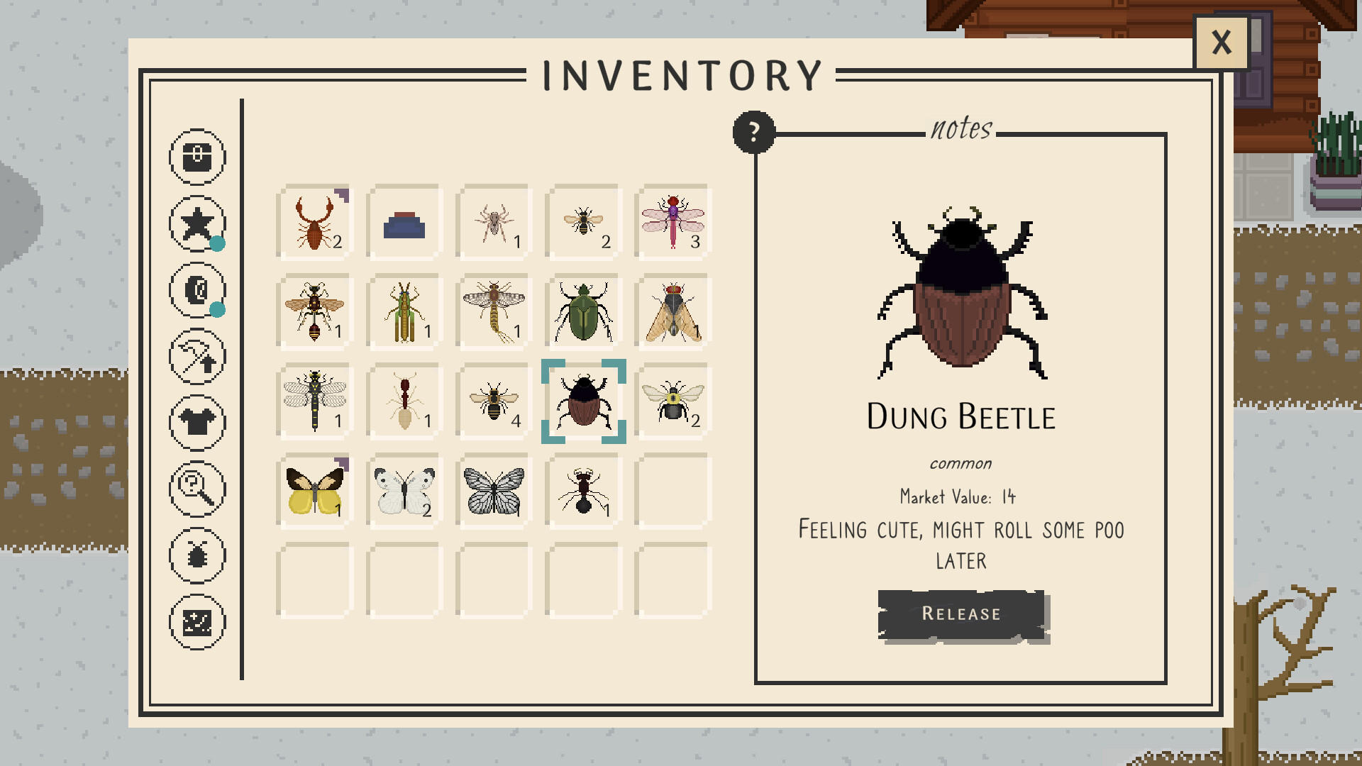 Screenshot of Bug & Seek