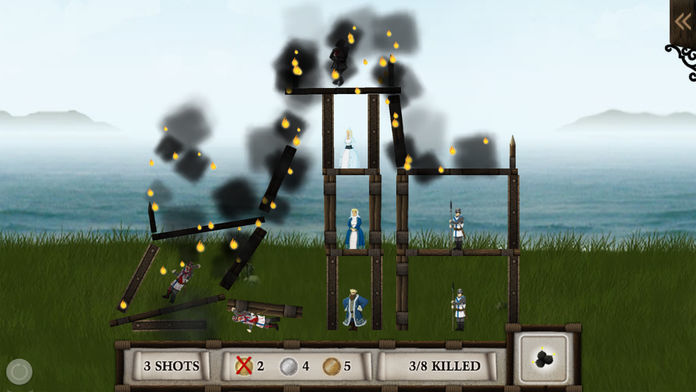 Screenshot of Crush the Castle