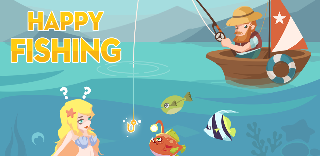 Banner of Happy Fishing - จับปลาและสมบัติ 
