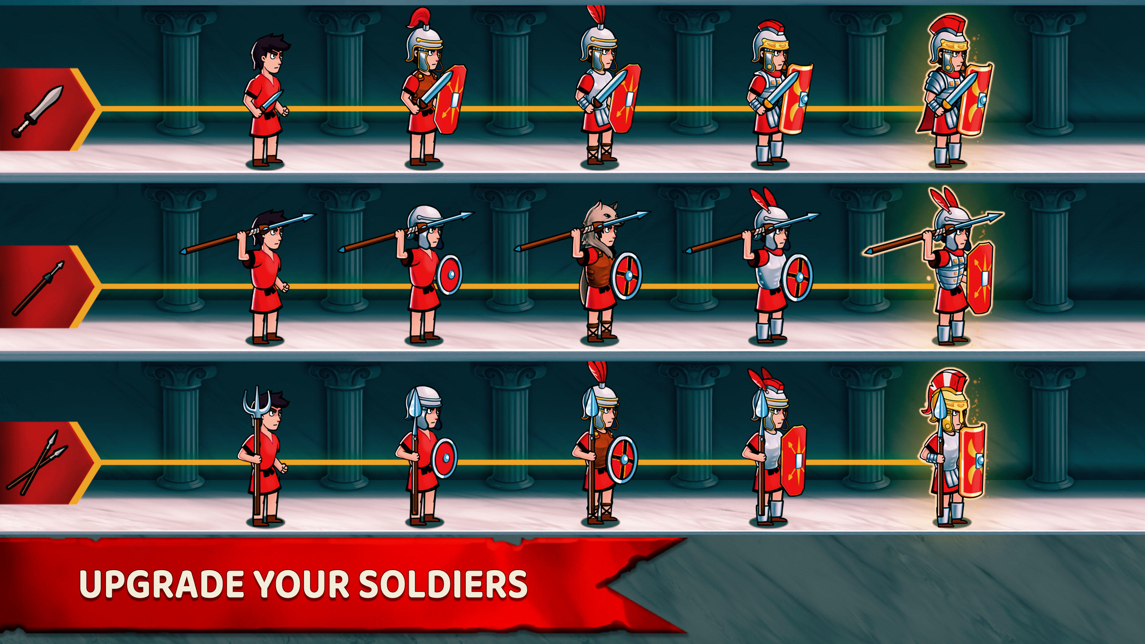 Grow Empire: Rome Game Screenshot