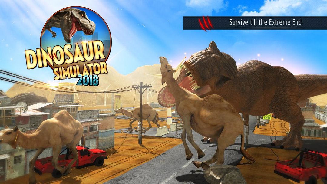 Dinosaur Games - Free Simulator 2018遊戲截圖