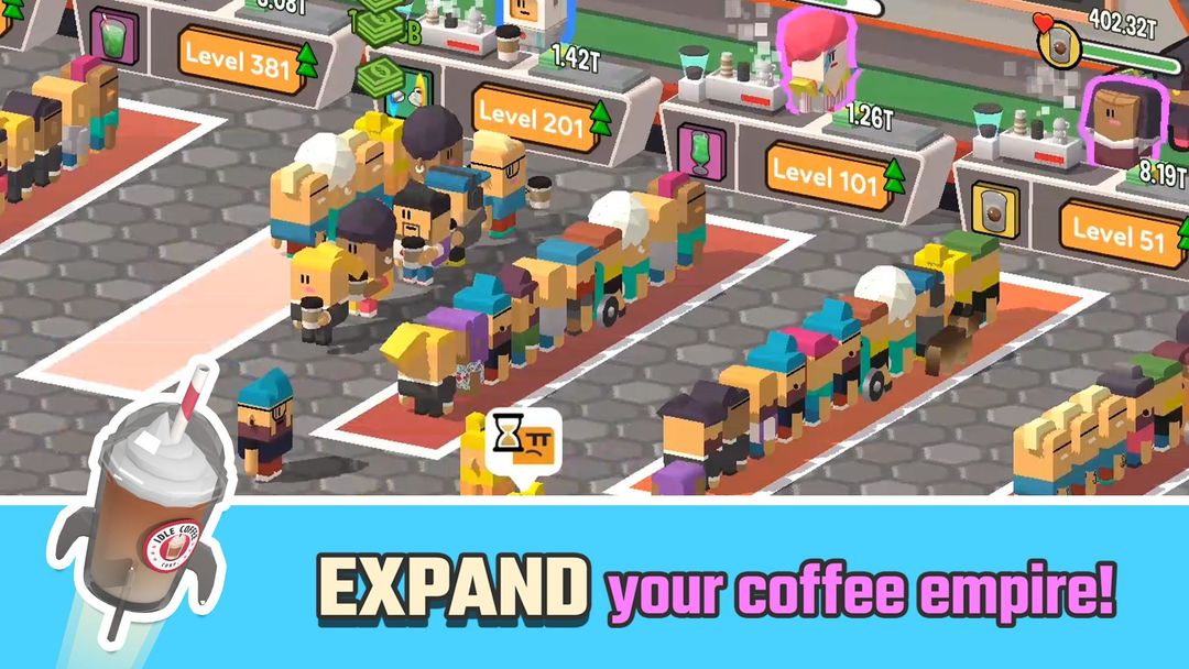 Idle Coffee Corp screenshot game