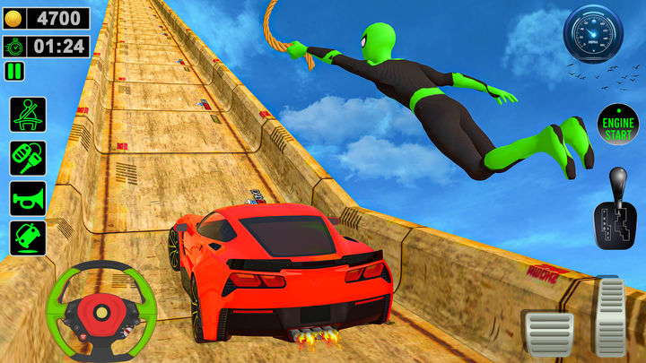 Jogo de Carro - Imposible Stunt Car Tracks 3D - Corrida Impossível