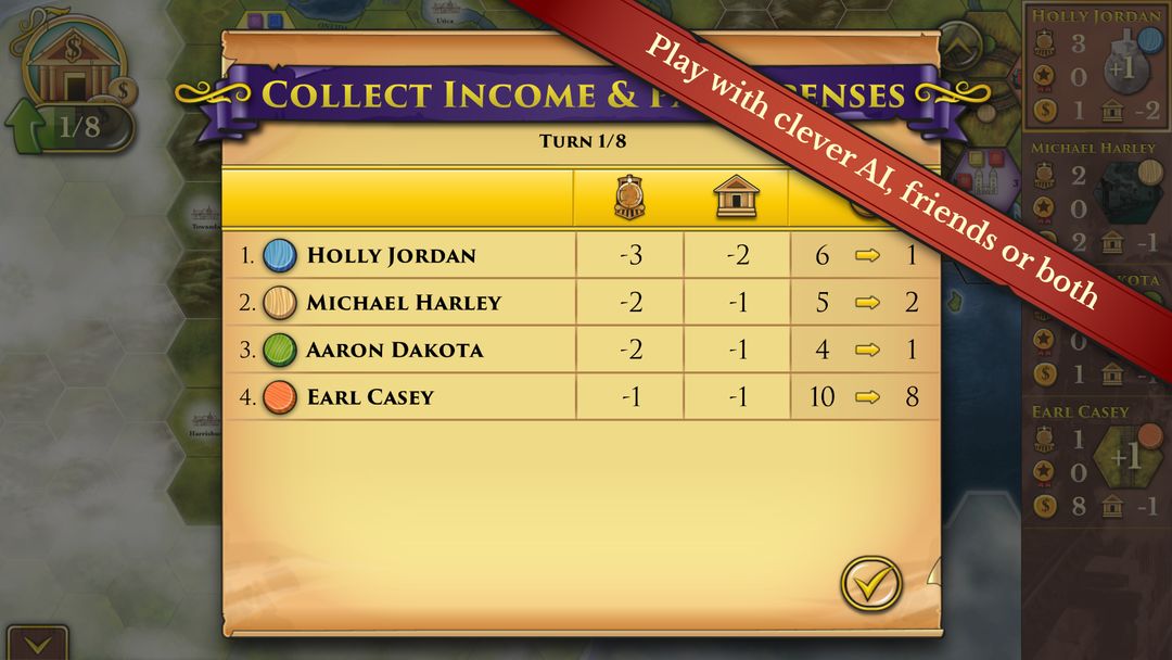 Screenshot of Steam: Rails to Riches