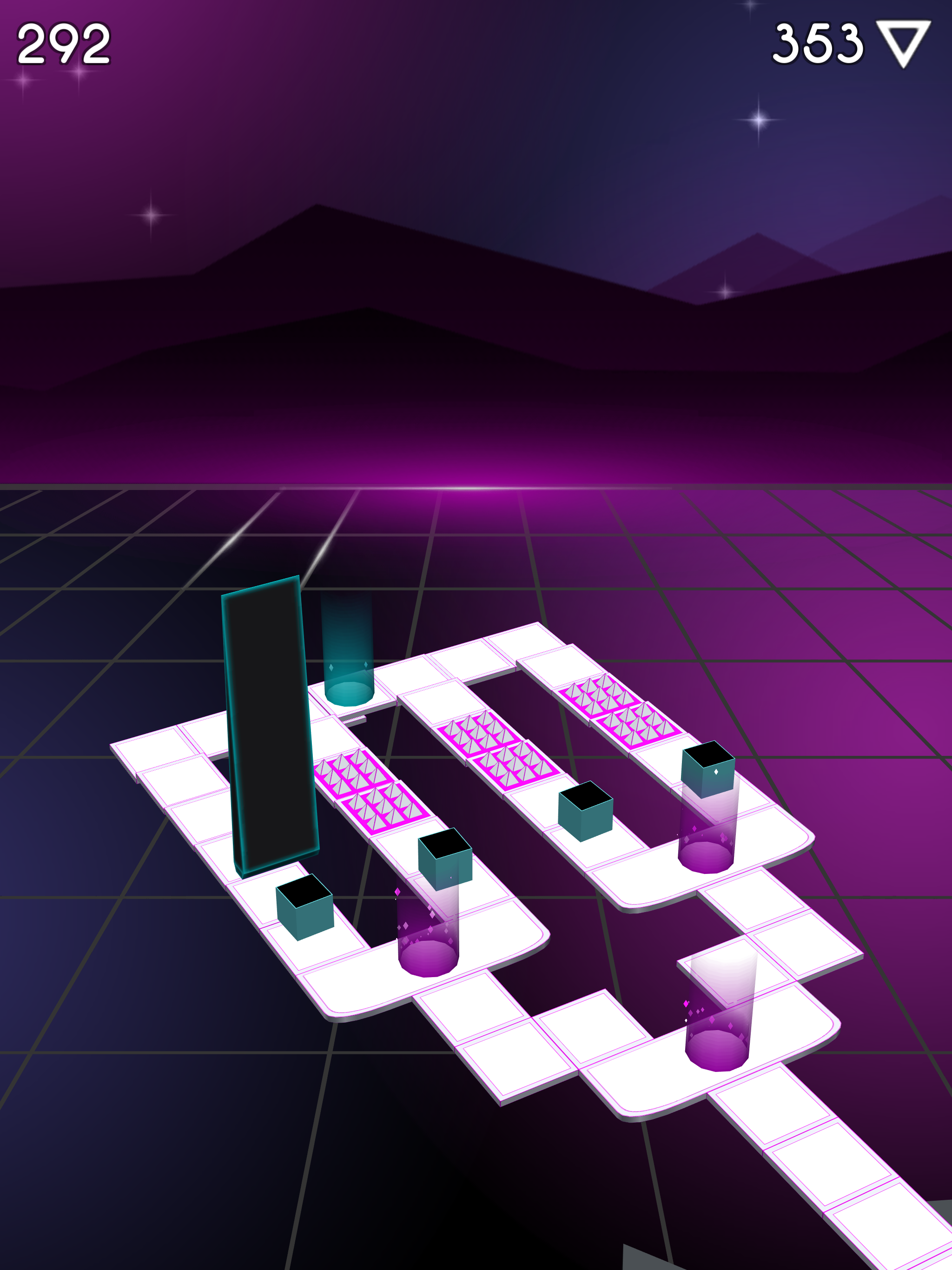 Screenshot of Neon Horizon