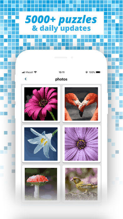 Colorear: Paint By Number Game Screenshot