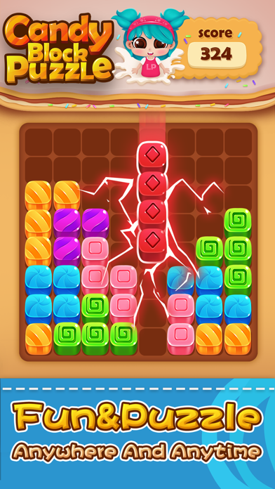 Candy Block Puzzle Blast Game Screenshot
