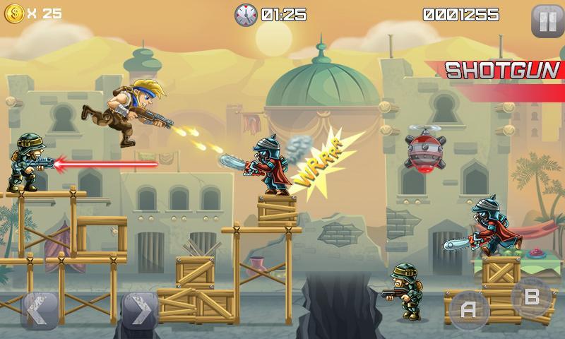 Screenshot of Metal Soldiers
