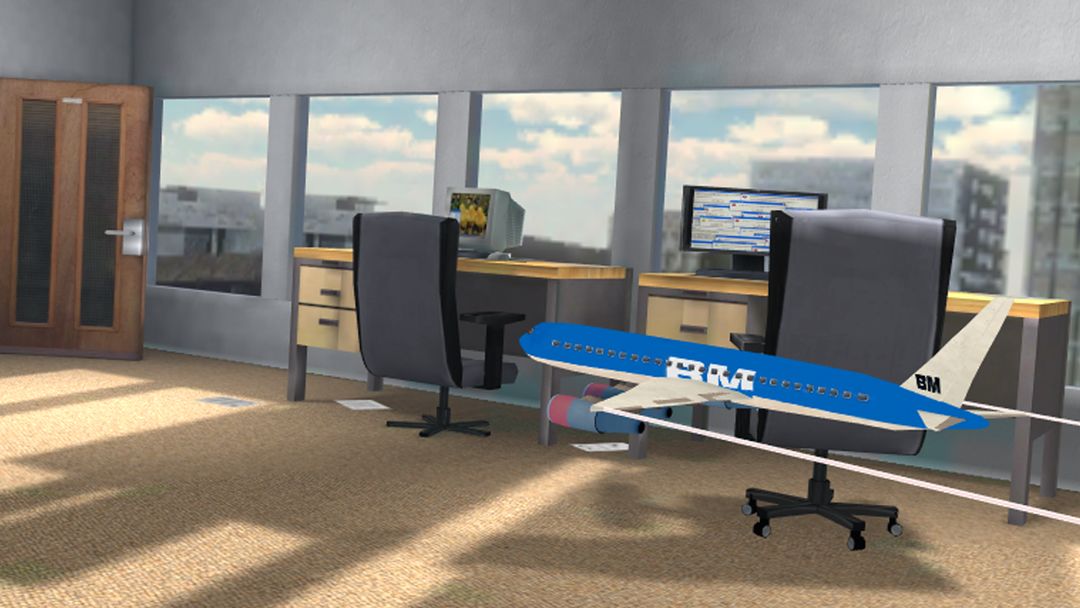Toy Airplane Flight Simulator 게임 스크린 샷