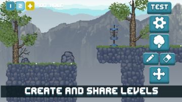 Скриншот игры Pixel Disc Golf 2