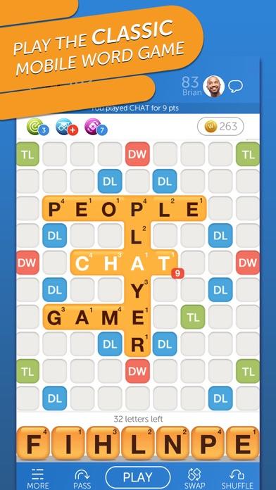 Cuplikan Layar Game Words With Friends Classic