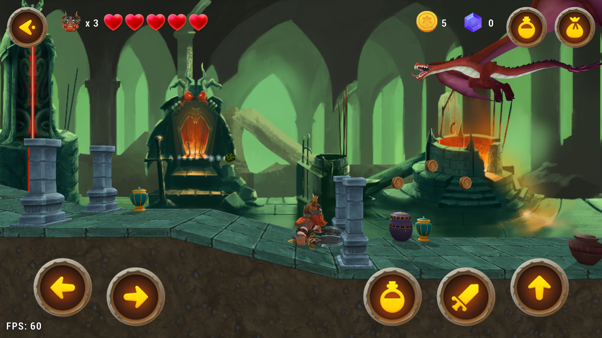 Nine Worlds Adventure - A Viking Saga Game Screenshot