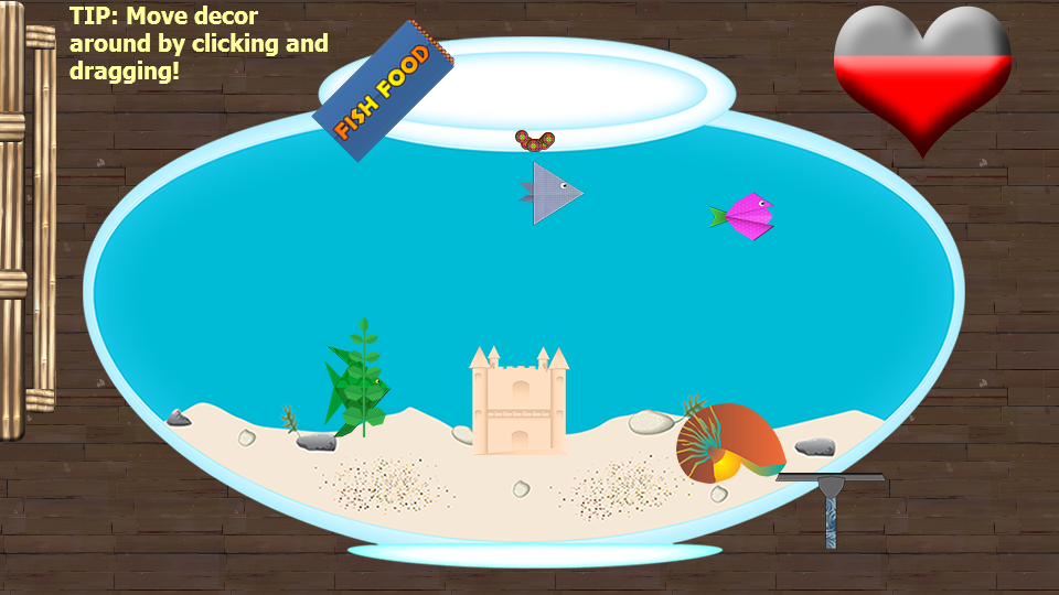 Folded Fishing Game Screenshot