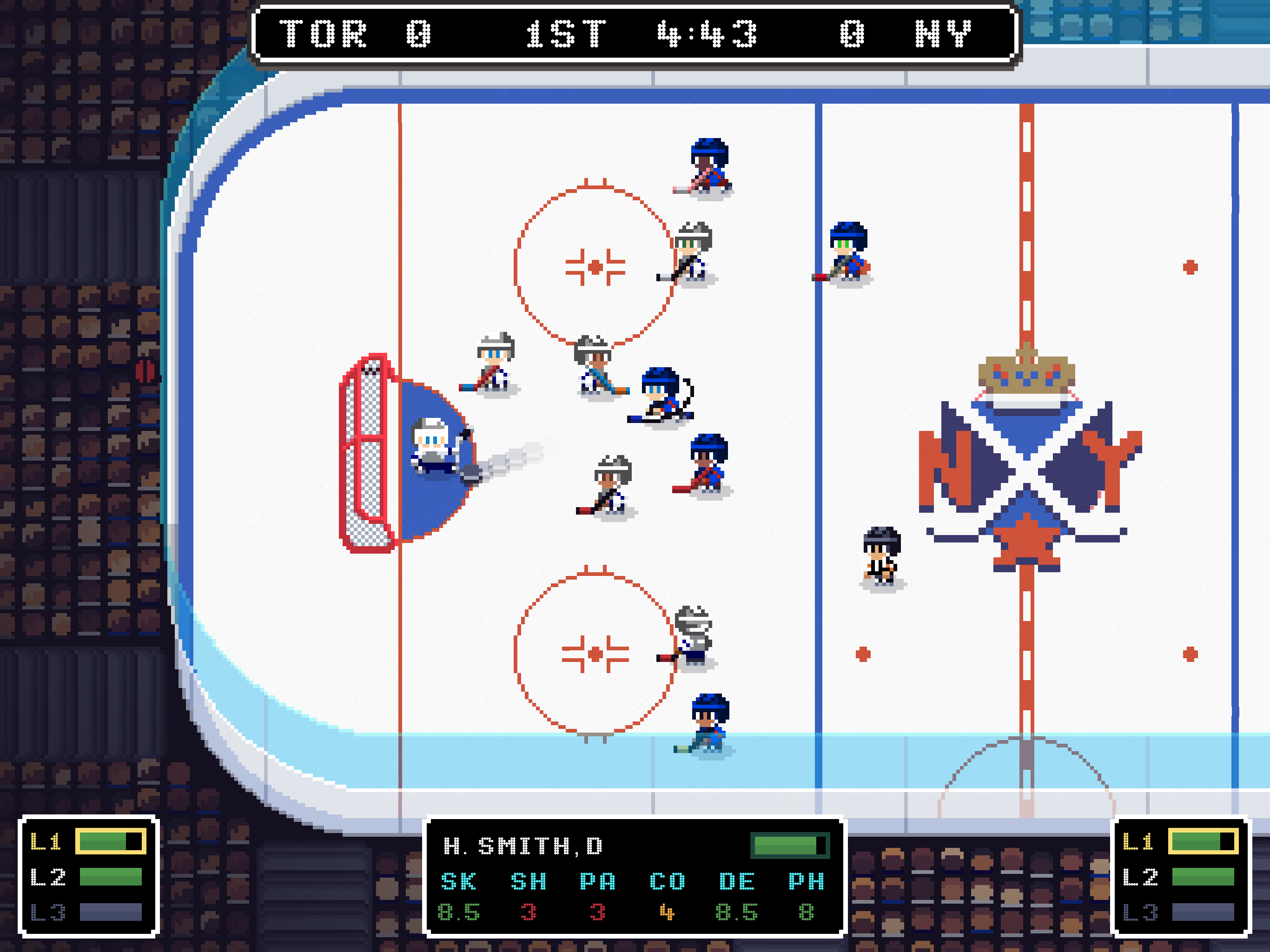 Ice League Hockey ภาพหน้าจอเกม