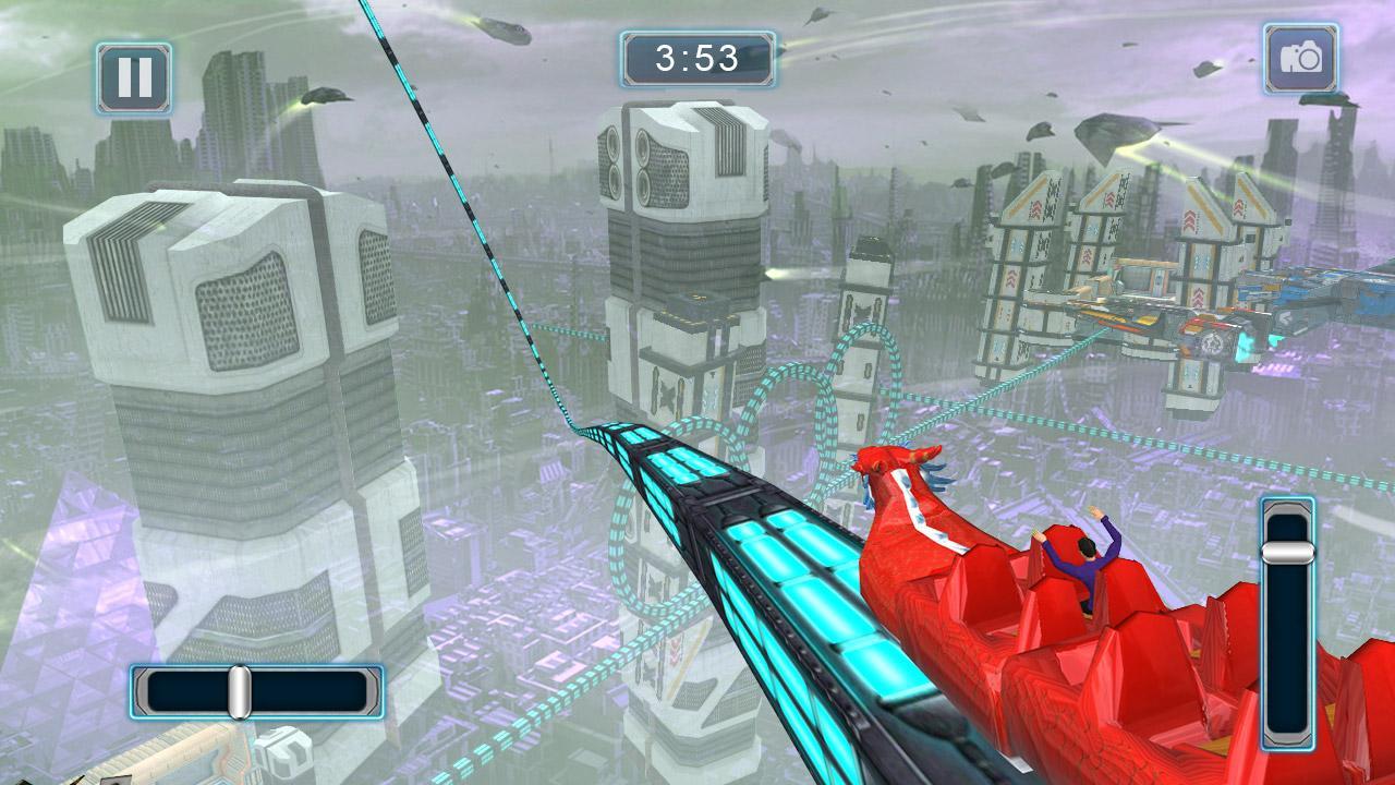Screenshot of Roller Coaster Simulator Space