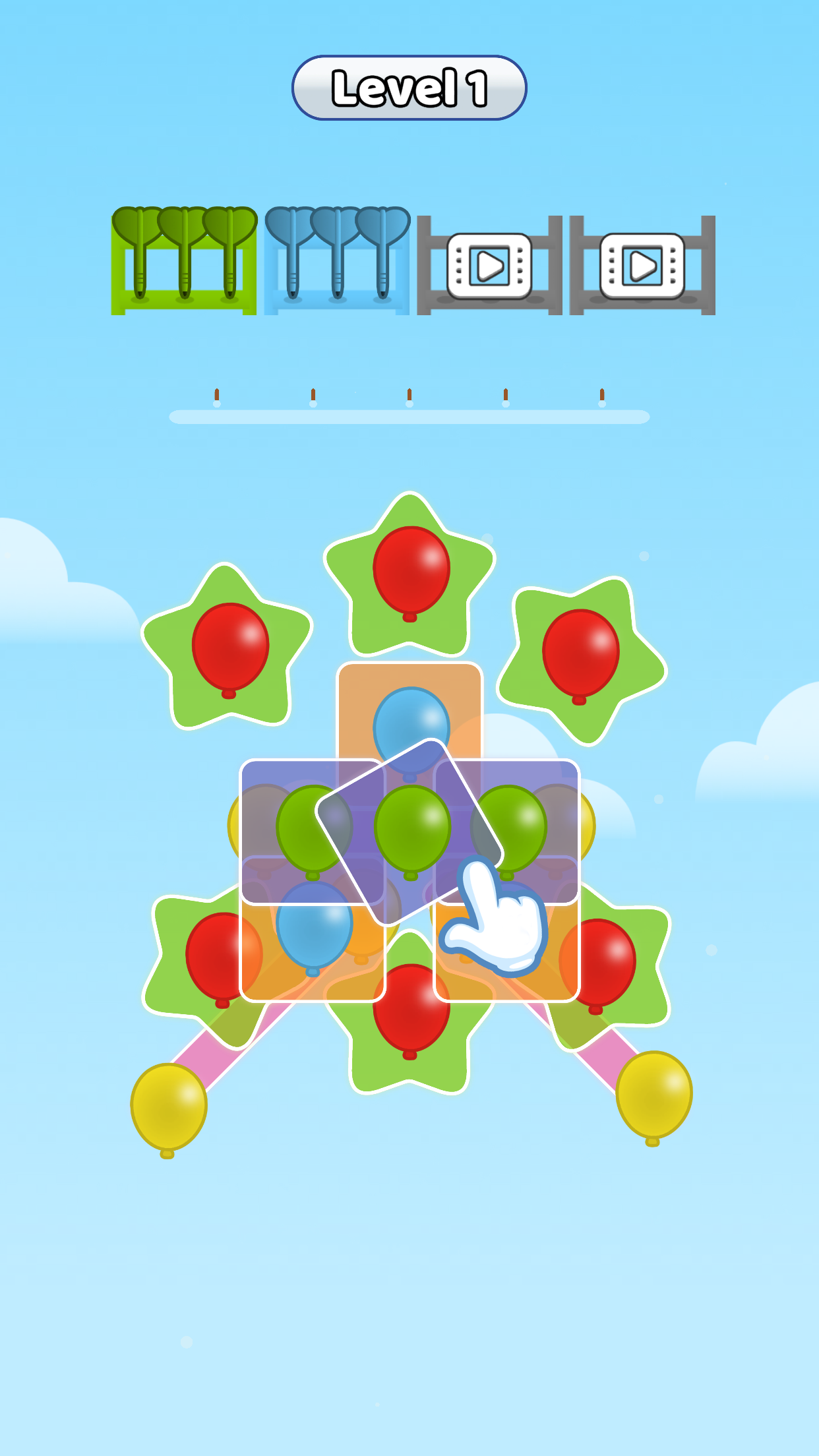 Dart Balloon 2D Game Screenshot