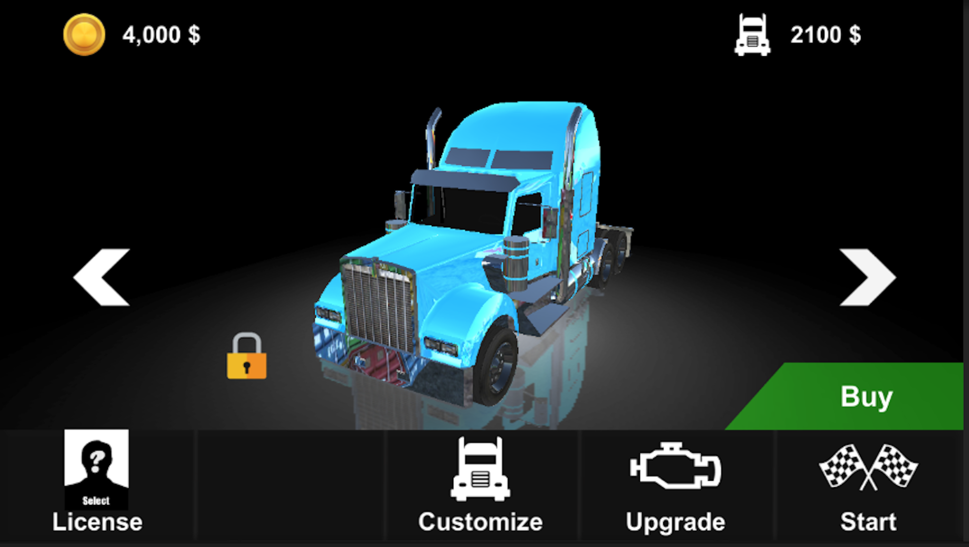 Truck Parking Simulator Game Screenshot