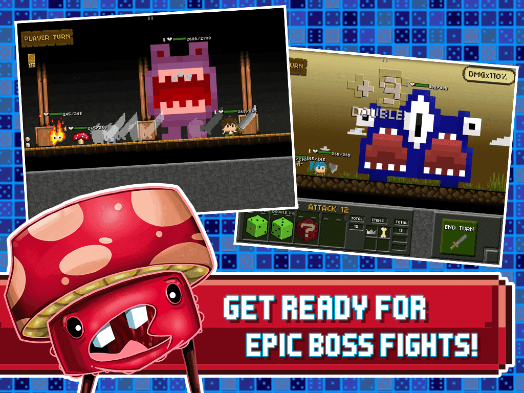 Tiny Dice Dungeon ภาพหน้าจอเกม