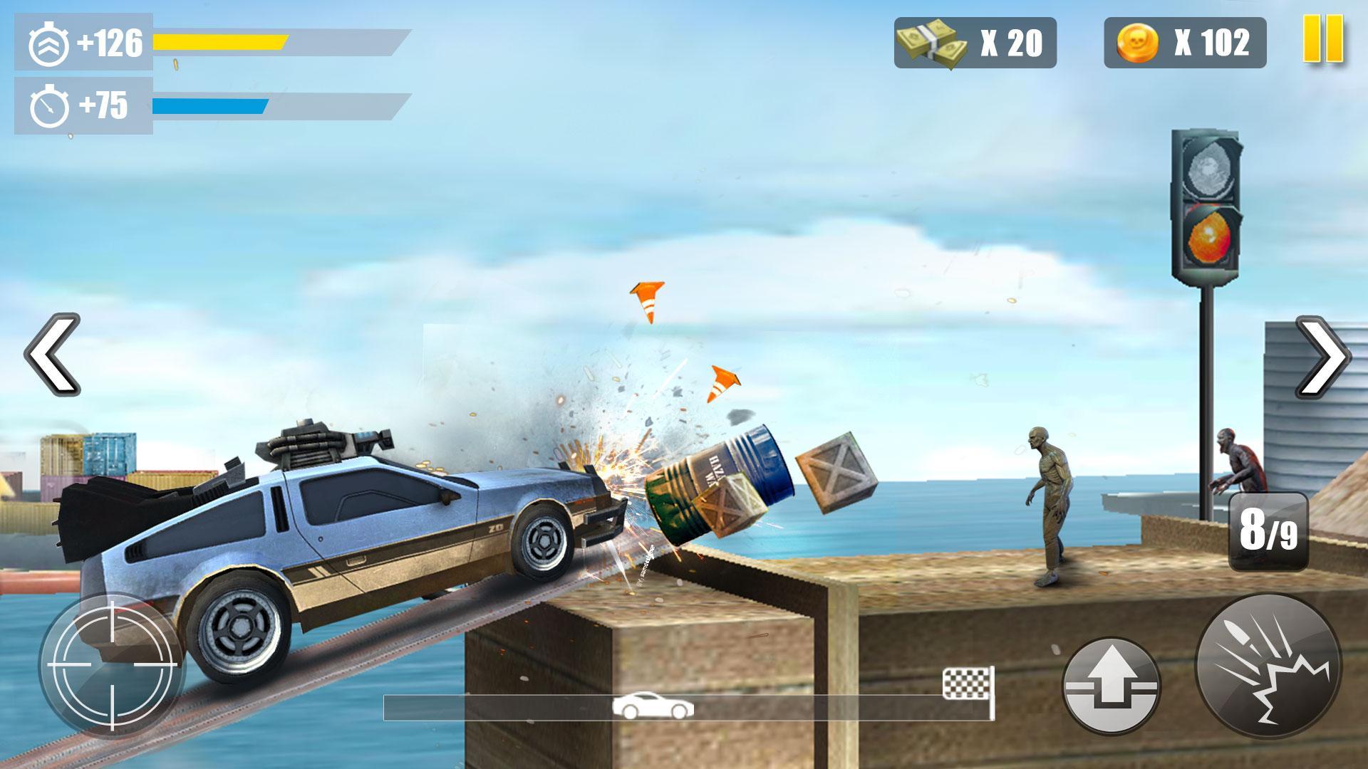 Invincible Dead Driving Game Screenshot