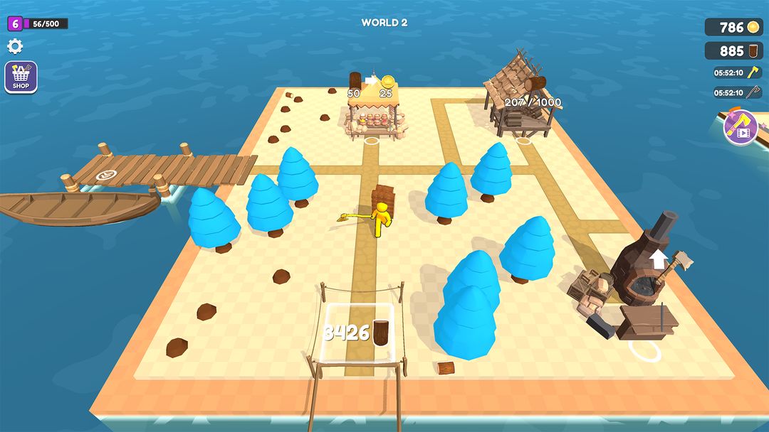 Craft Island - Woody Forest遊戲截圖